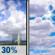 Friday: Chance Showers And Thunderstorms then Partly Sunny