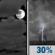 Tonight: Mostly Cloudy then Slight Chance Showers And Thunderstorms