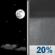 Tonight: Mostly Clear then Slight Chance Rain Showers