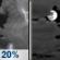 Tonight: Slight Chance Showers And Thunderstorms then Mostly Cloudy