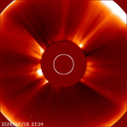 Latest LASCO C2 image of the Sun