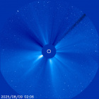 Latest LASCO C3 image of the Sun