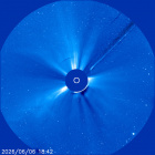 Latest LASCO C3 image of the Sun