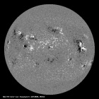 Latest SDO/HMI Magnetogram image of the Sun