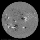 Latest SDO/HMI Magnetogram image of the Sun
