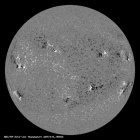Latest SDO/HMI Magnetogram image of the Sun