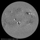 Latest SDO/HMI Magnetogram image of the Sun