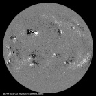 Latest SDO/HMI Magnetogram image of the Sun