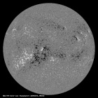 Latest SDO/HMI Magnetogram image of the Sun