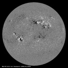 Latest SDO/HMI Magnetogram image of the Sun