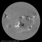 Latest SDO/HMI Magnetogram image of the Sun