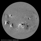 Latest SDO/HMI Magnetogram image of the Sun