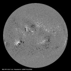 Latest SDO/HMI Magnetogram image of the Sun