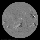 Latest SDO/HMI Magnetogram image of the Sun