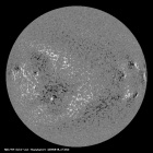 Latest SDO/HMI Magnetogram image of the Sun