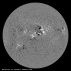Latest SDO/HMI Magnetogram image of the Sun