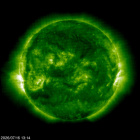 SOHO EIT 195 image of the sun