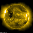 SOHO EIT 284 image of the sun