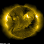 SOHO EIT 284 image of the sun