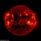 SOHO EIT 304 image of the sun