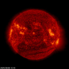 SOHO EIT 304 image of the sun