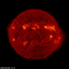 SOHO EIT 304 image of the sun